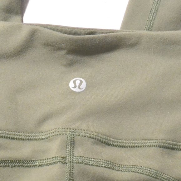 Lululemon Method Cropped Slit Gym Workout Pants - Picture 4 of 5